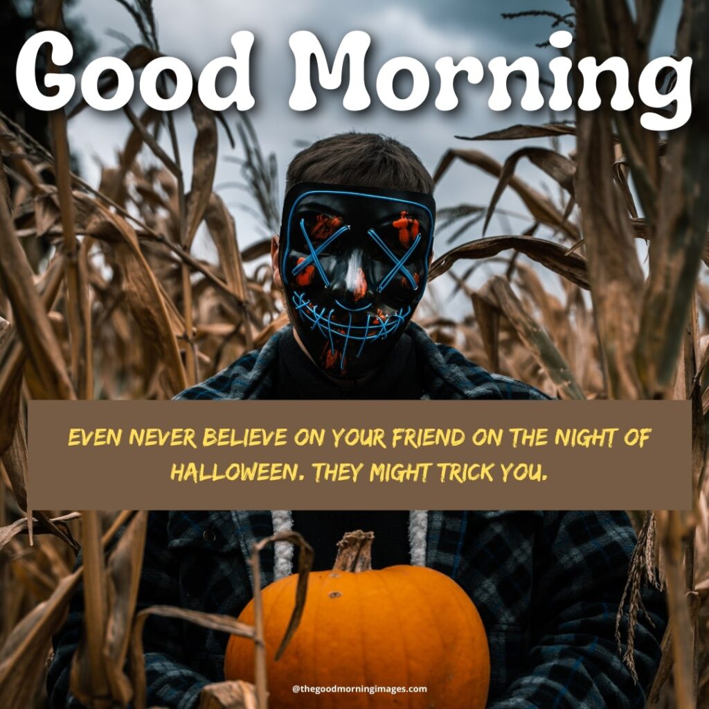 Good Morning Halloween Images