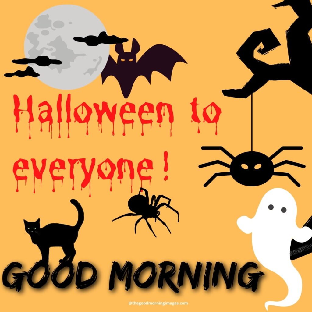 Good Morning Halloween Images
