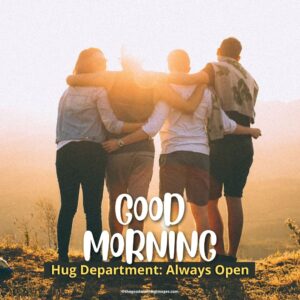 49+ Good Morning Hug Images With Wishes [2024]