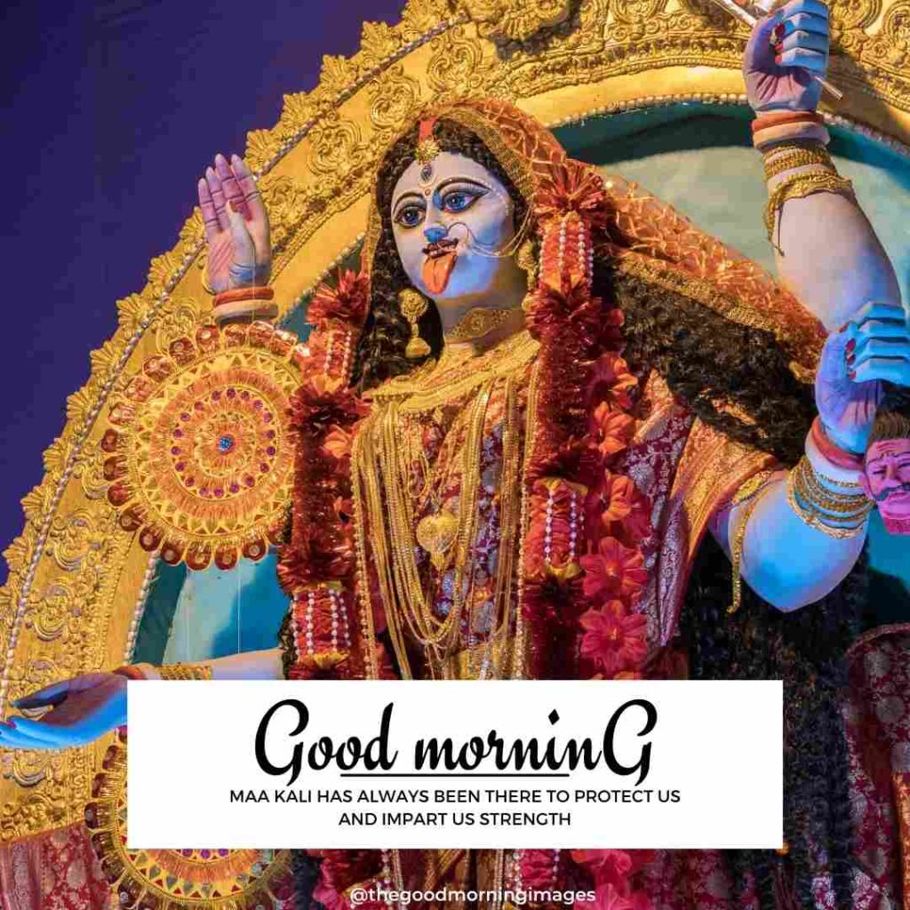 good morning kali maa images