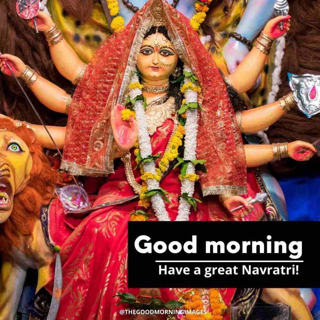 good morning navratri