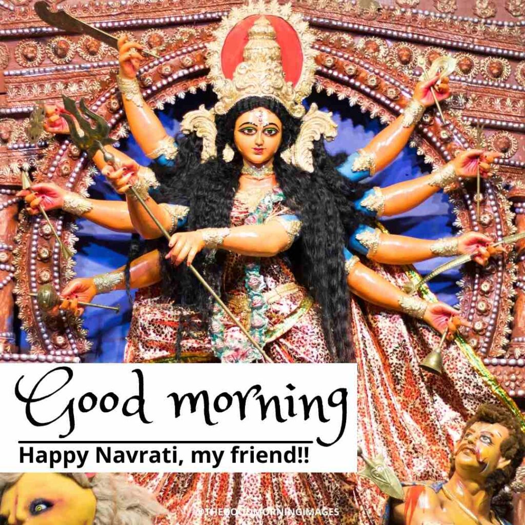 good morning navratri pics