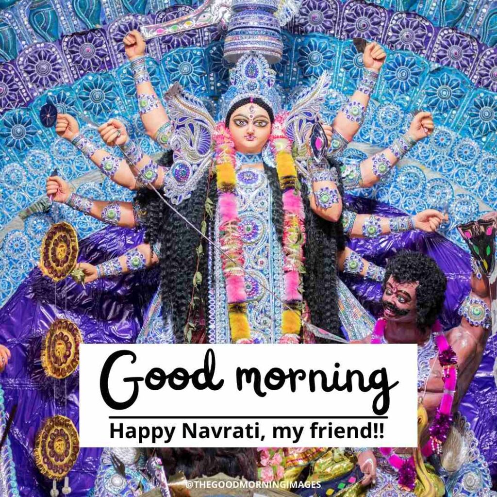 good morning navratri pictures