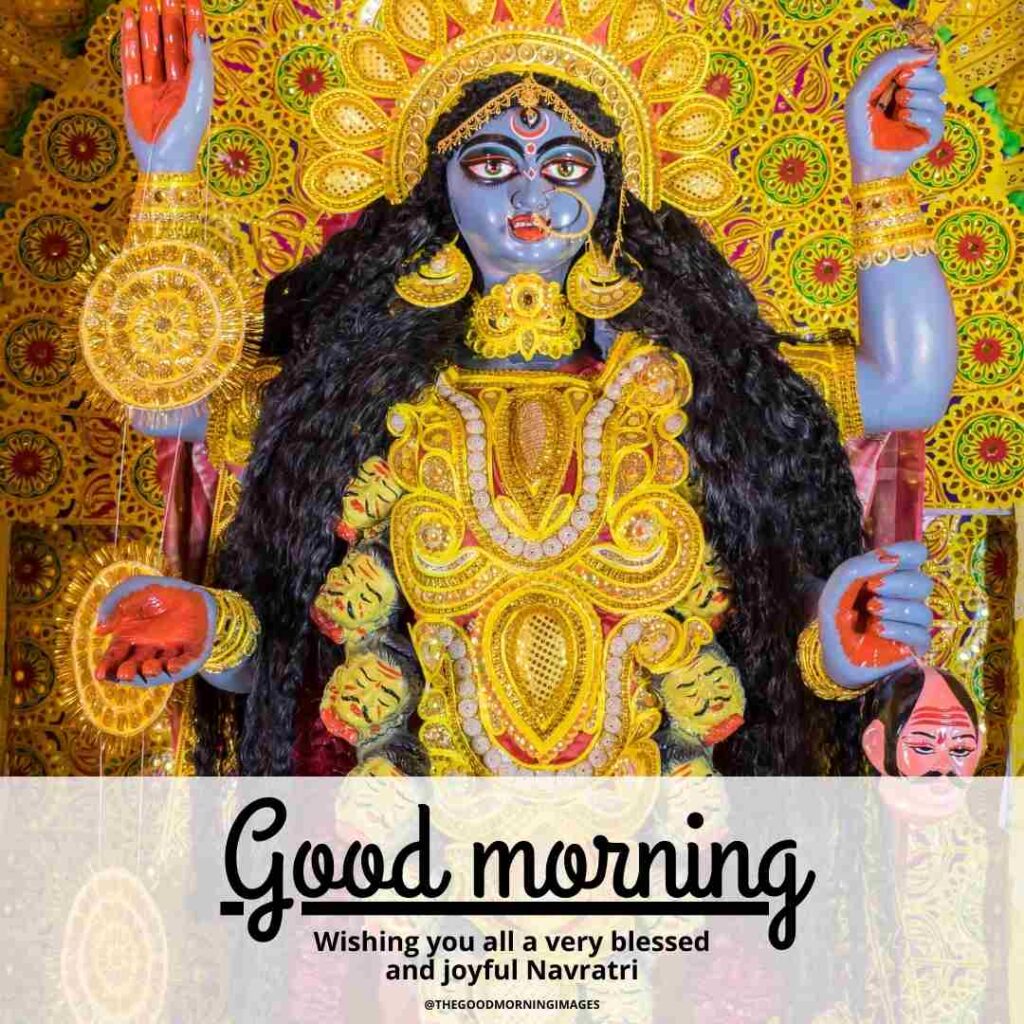 good morning navratri images