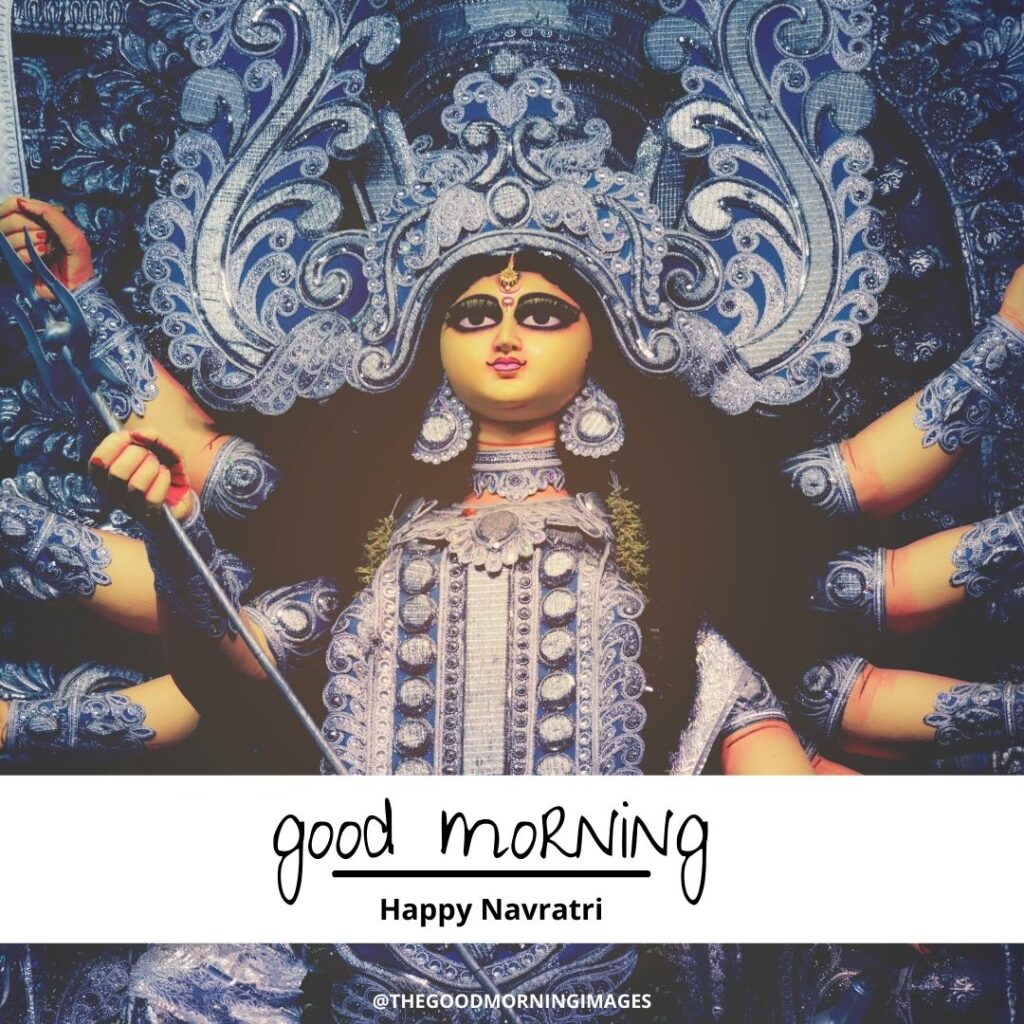 good morning navratri images