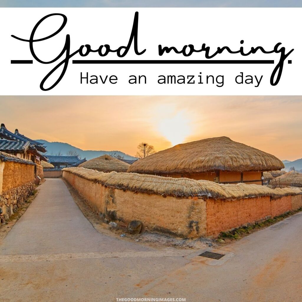 Good morning Indian village Images