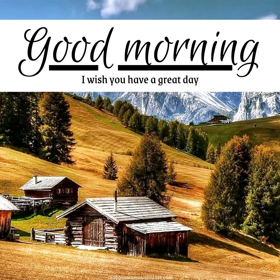 Beautiful Good Morning Village Images [2024]