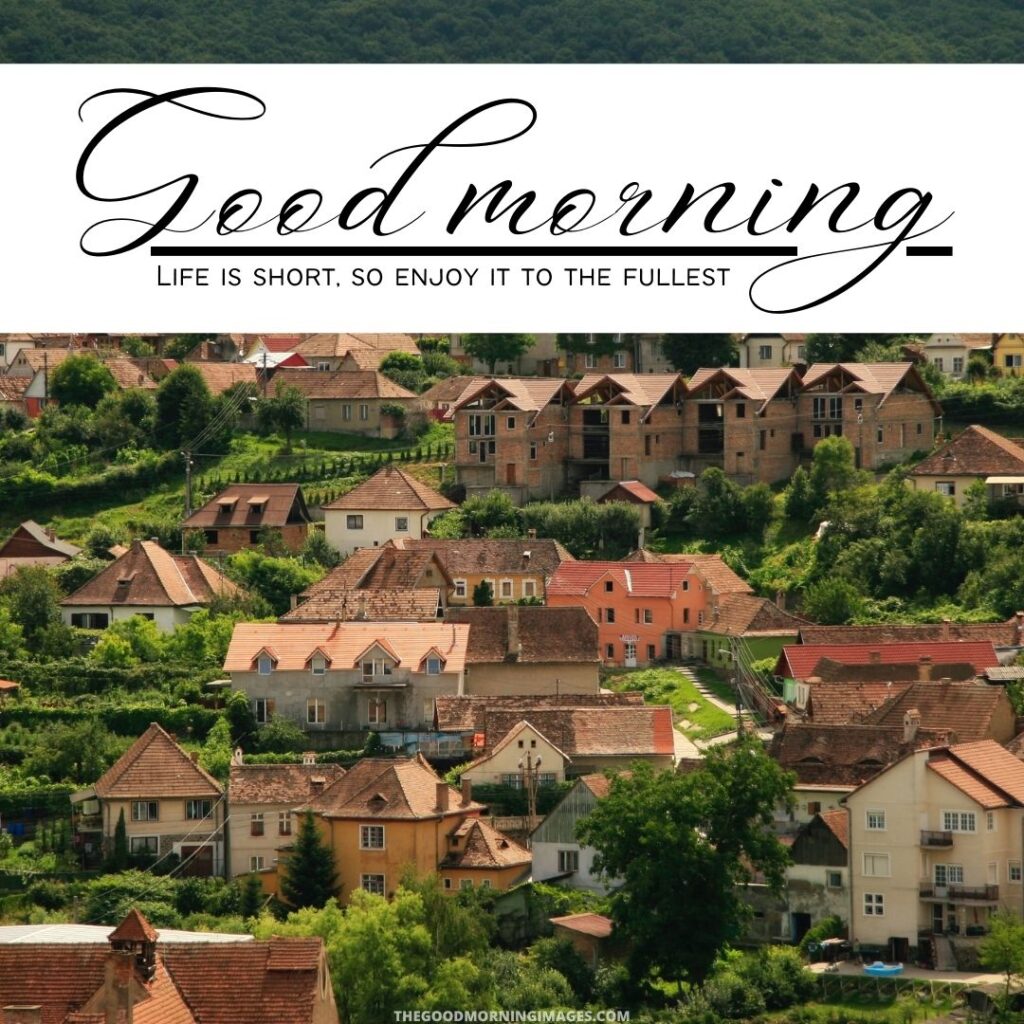 good morning village images with wishes