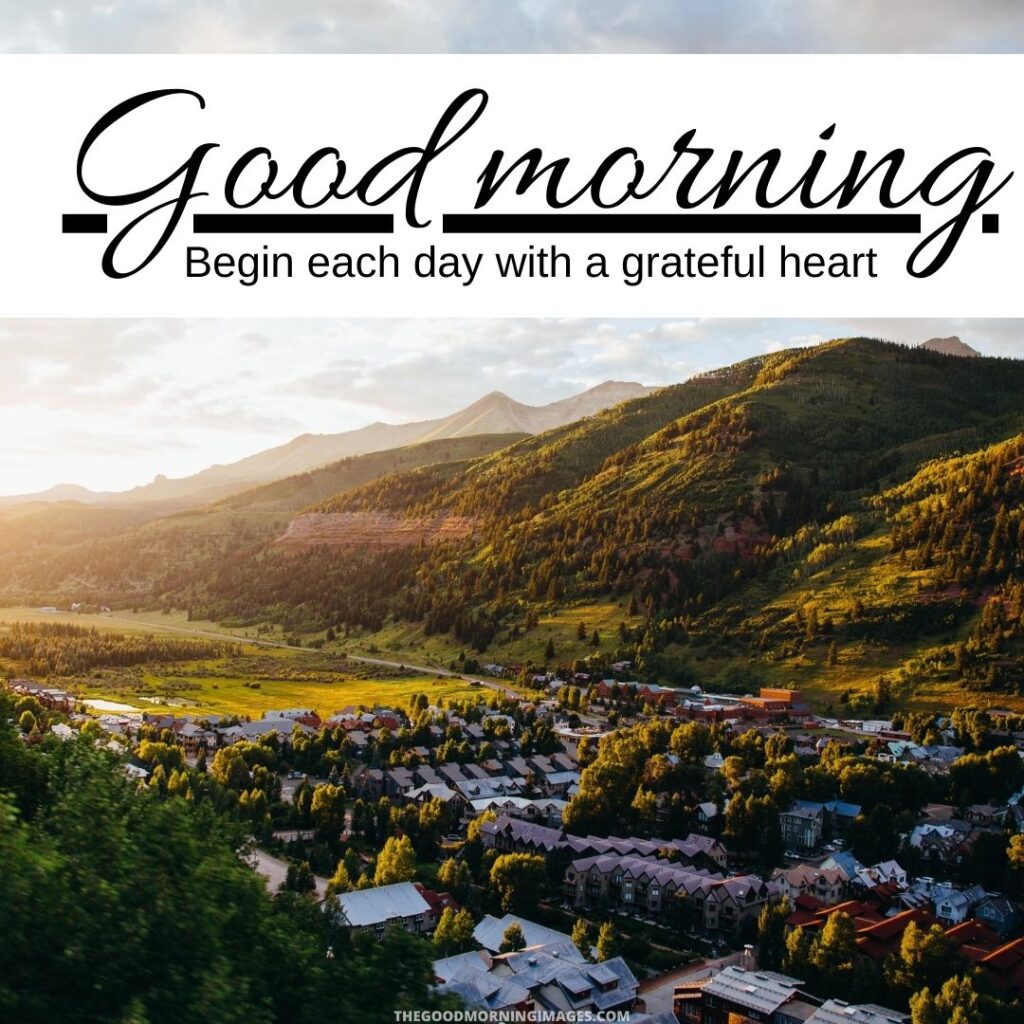 Beautiful Good Morning Village Images [2023]