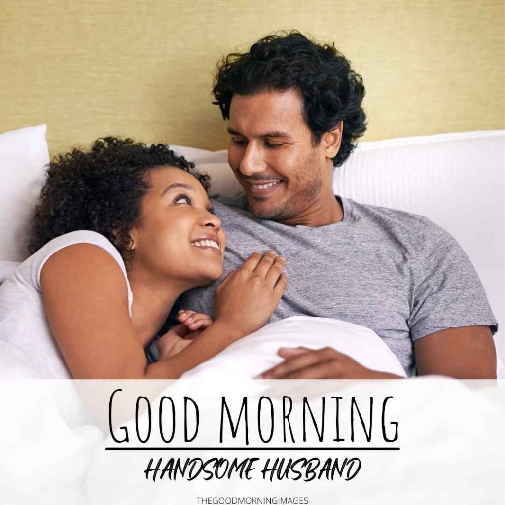 good morning hubby image