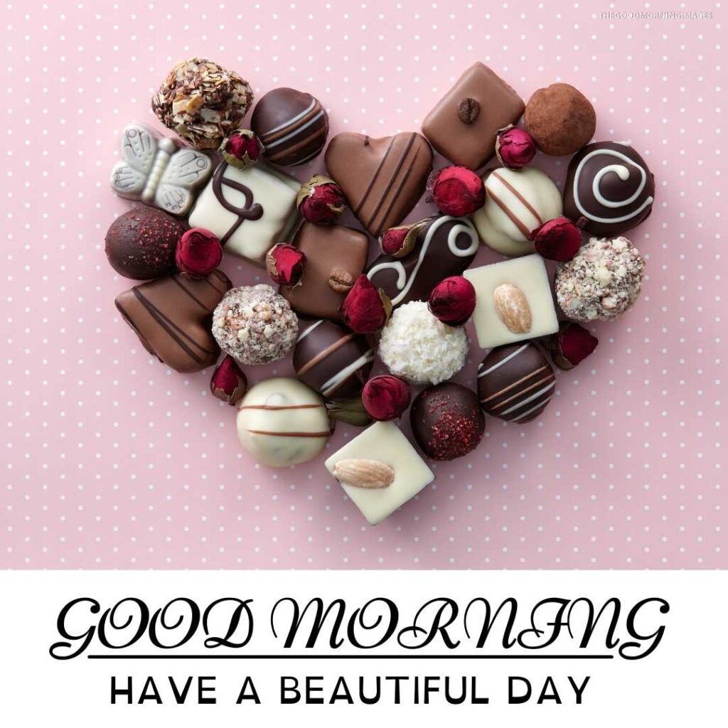 good morning chocolate images