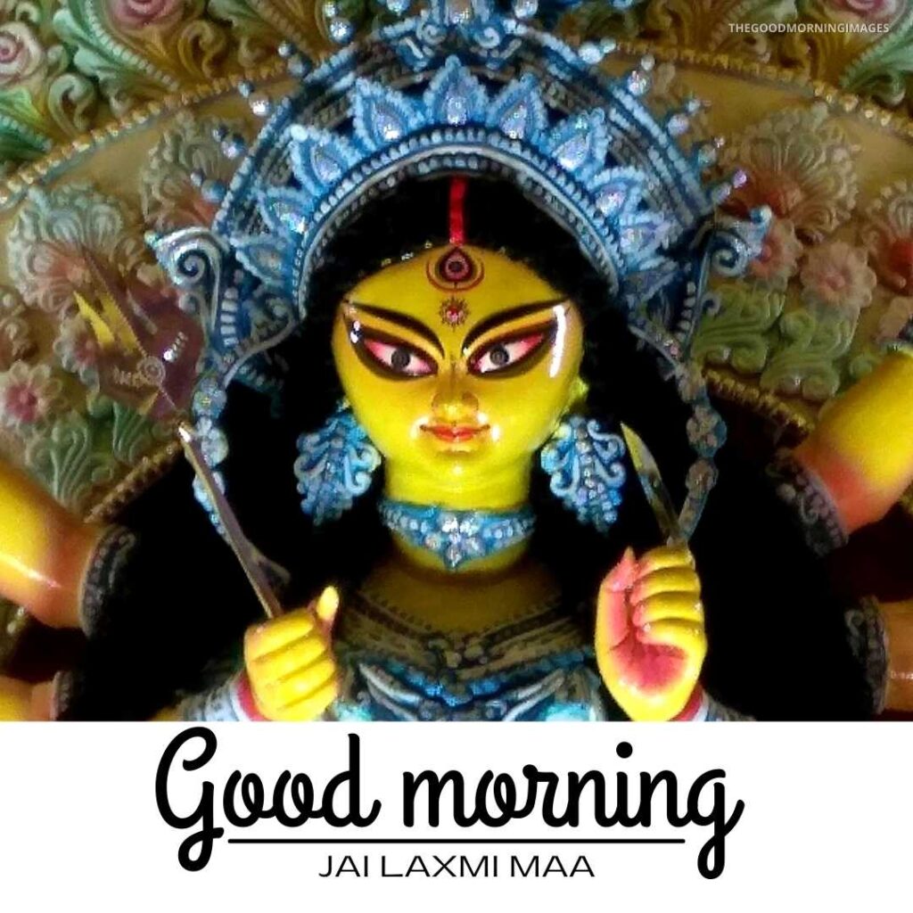 good-morning images with goddess lakshmi