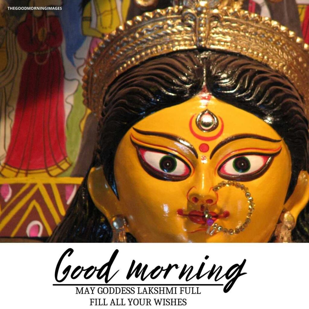 good morning images with lakshmi devi