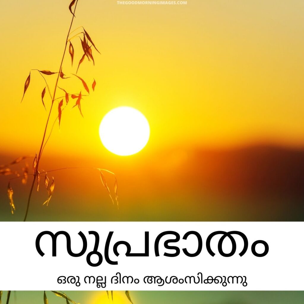 Good Morning Malayalam Images