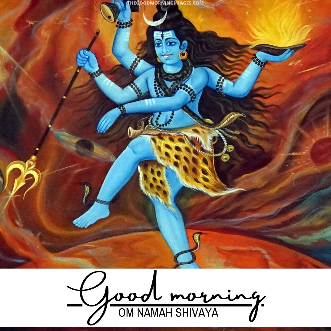 Om Namah Shivay Good Morning Images HD