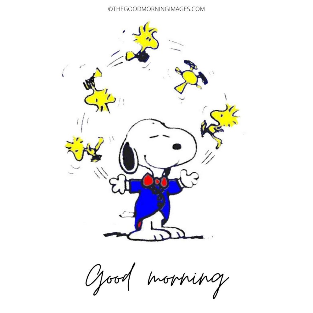 snoopy morning images