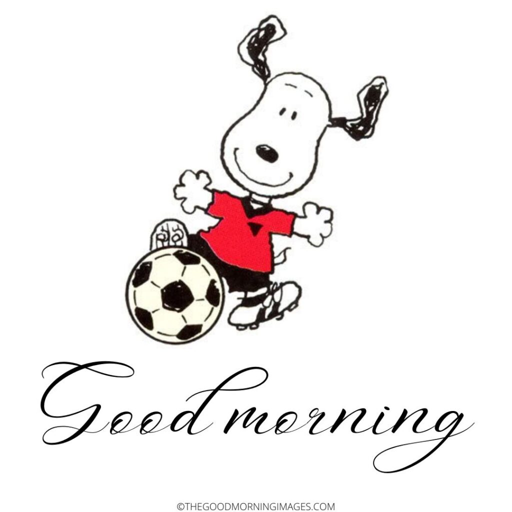 good morning everyone snoopy