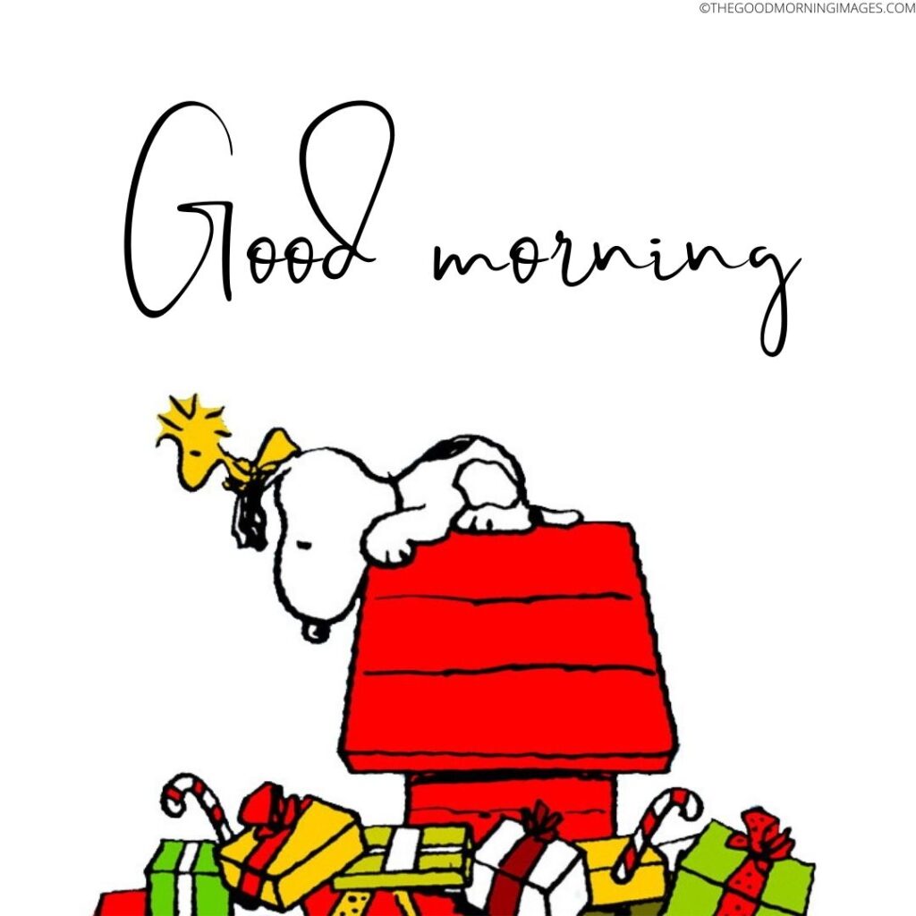 good morning snoopy gifts