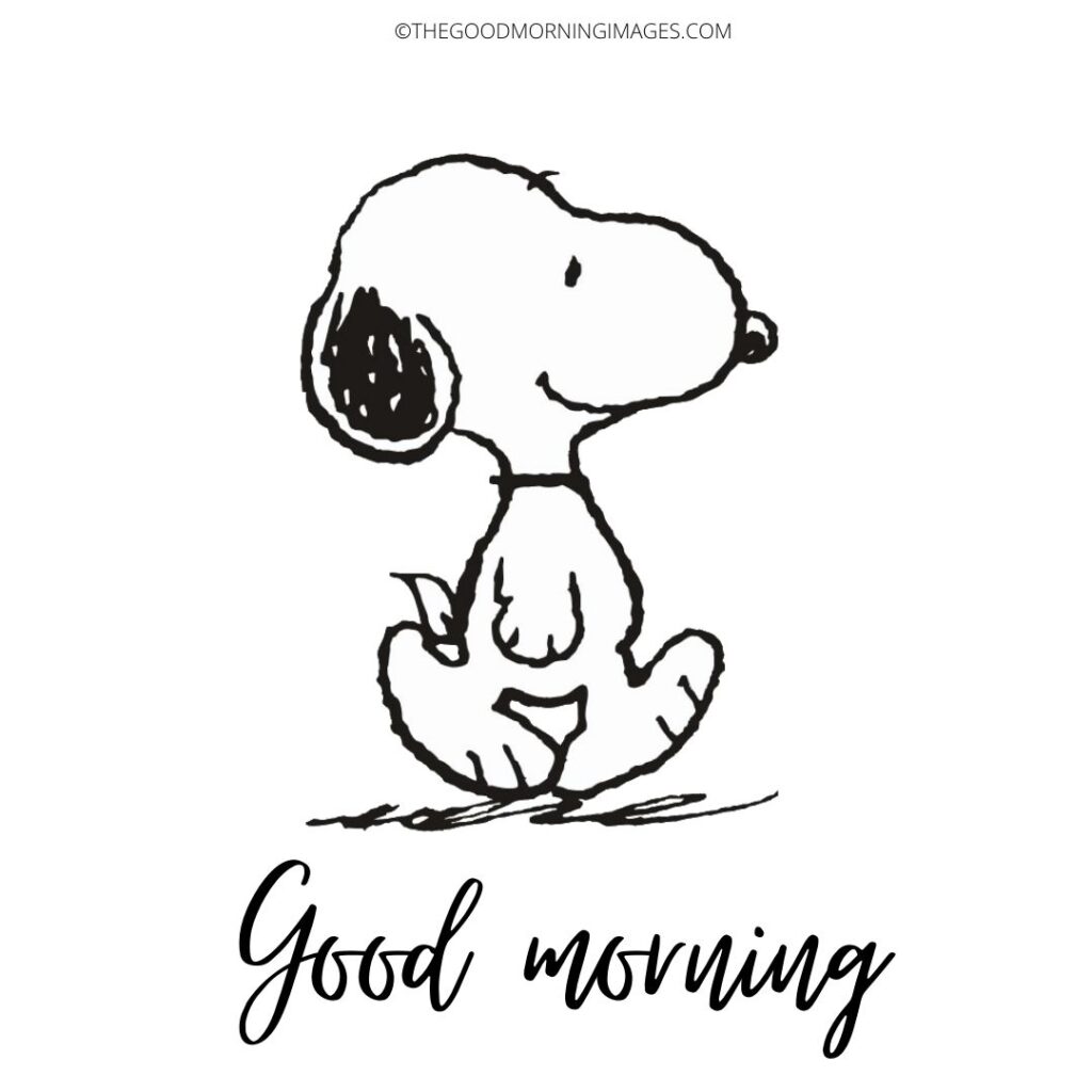 snoopy morning images