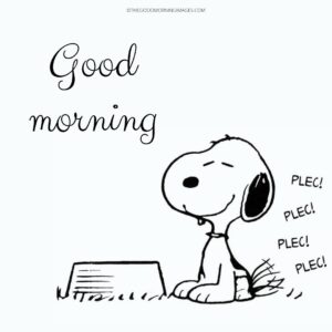 55+ Snoopy Good Morning Images [New 2024]