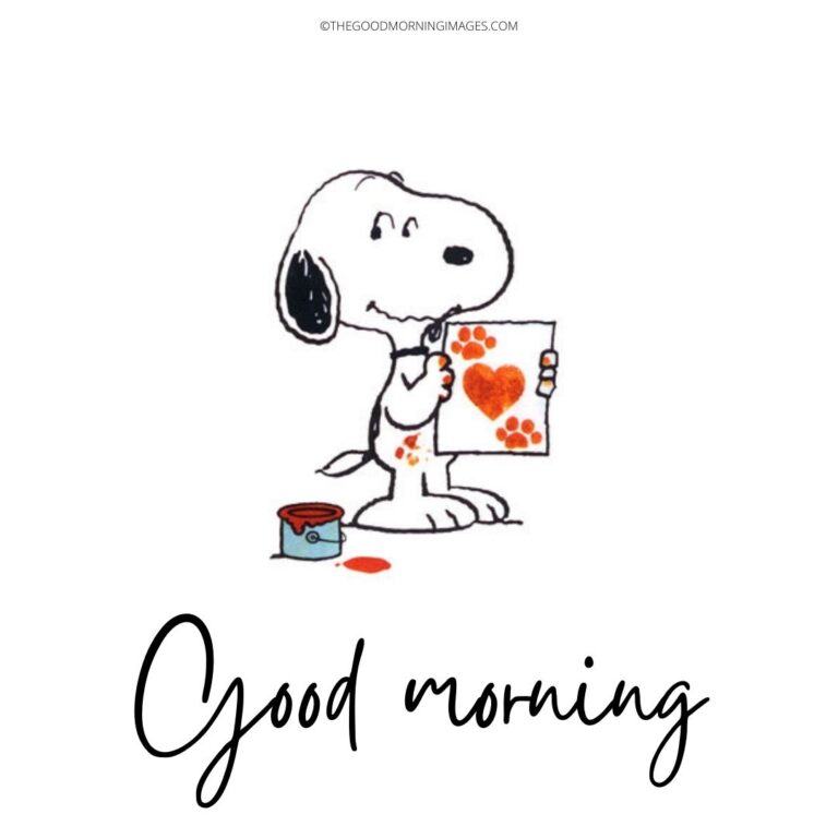 55+ Snoopy Good Morning Images [New 2024]