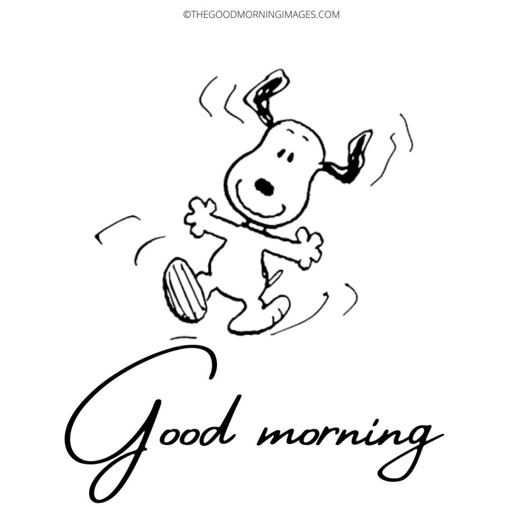 snoopy good morning pic