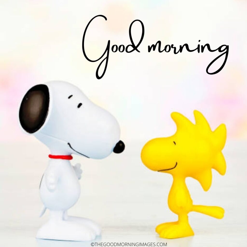 snoopy good morning images sun