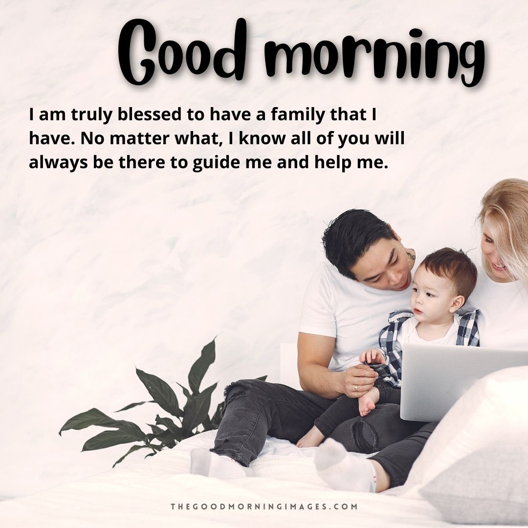 51+ Good Morning Family Images [Happy & Cute]