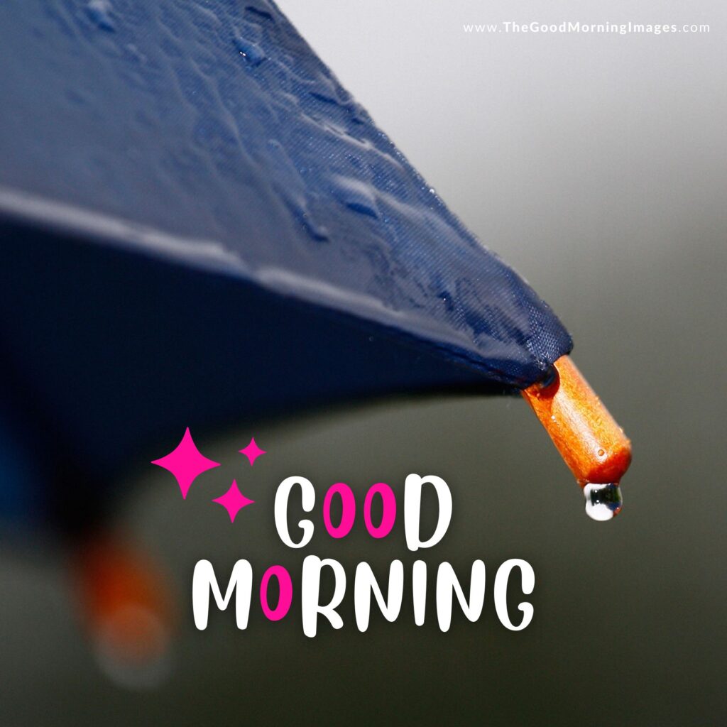 good morning rain images