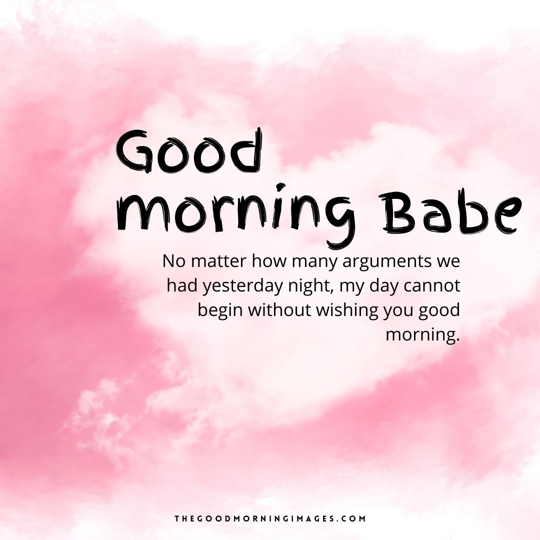 Good Morning Babe quotes