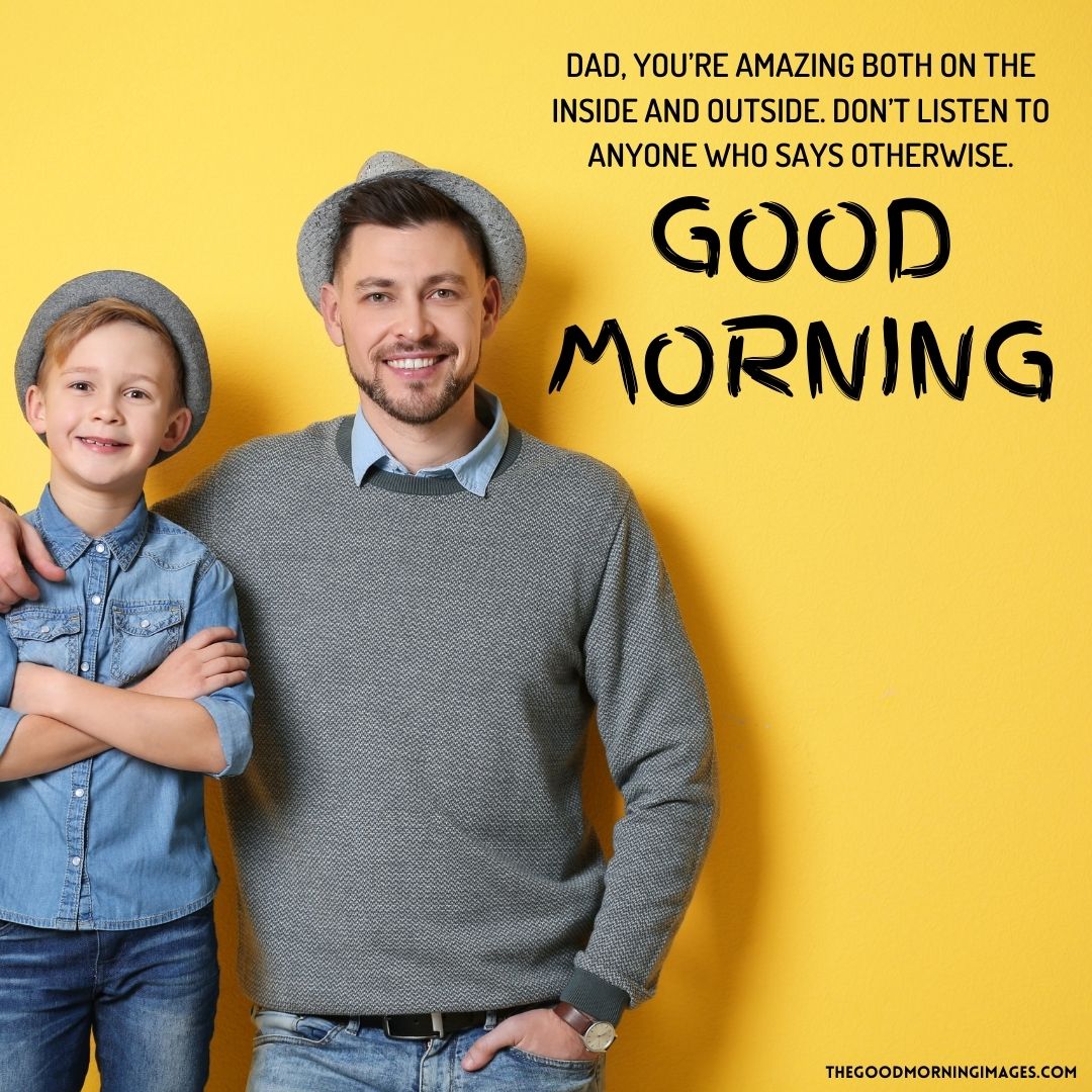 good morning dad images