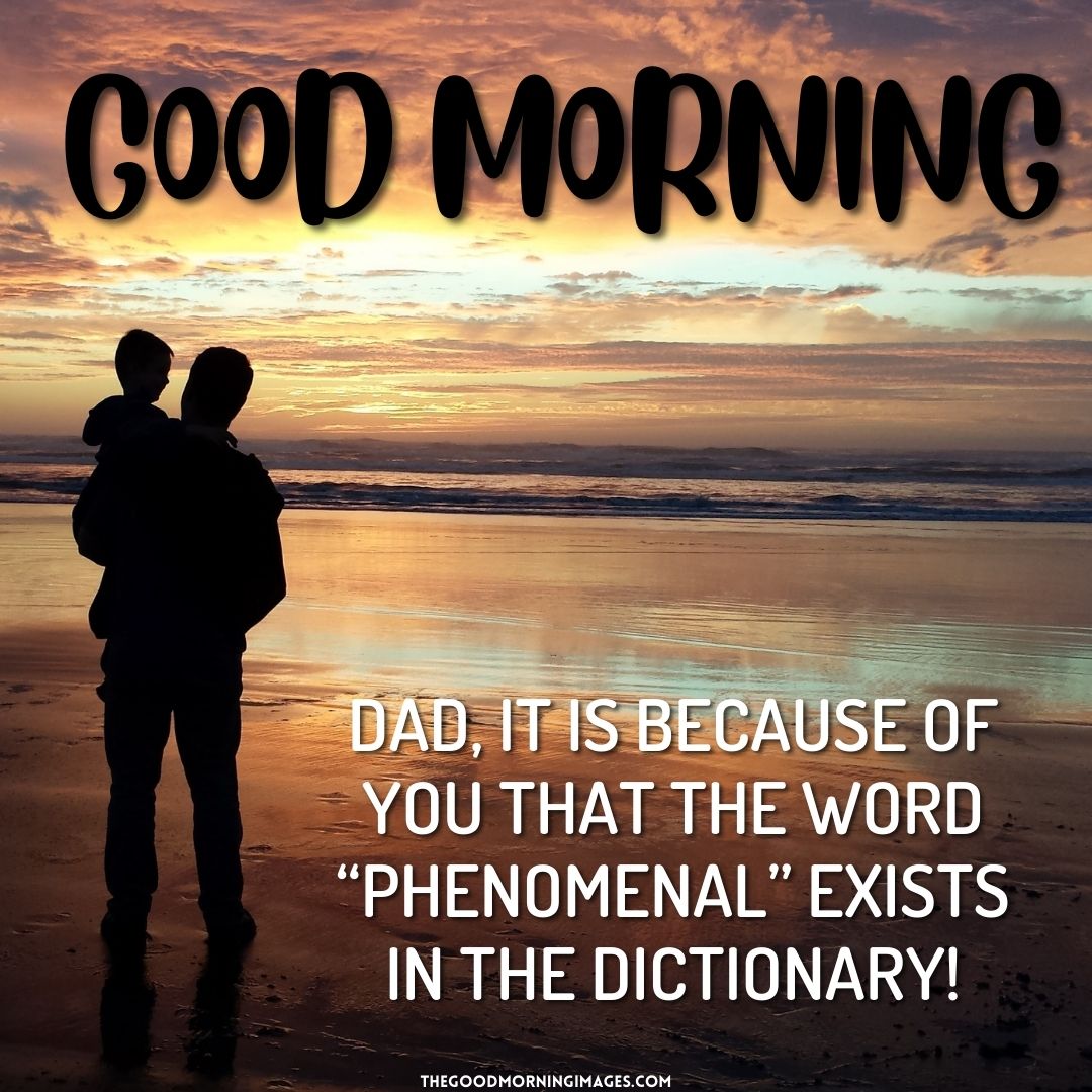 good morning dad images
