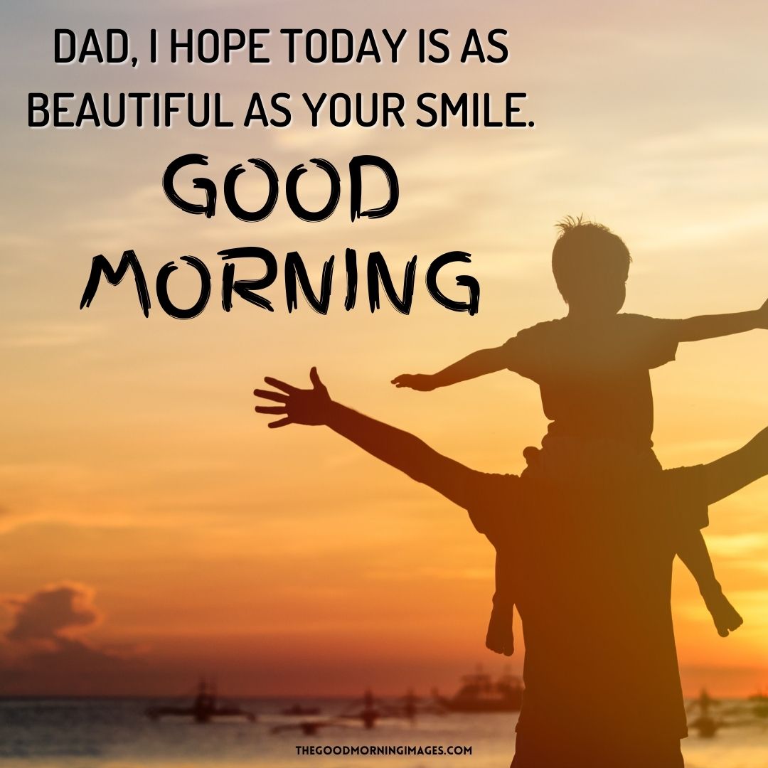good morning for father