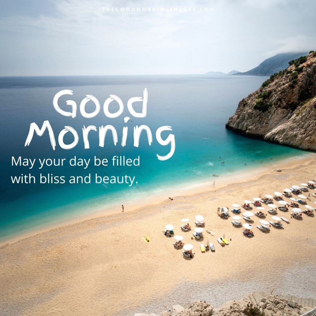 35+ [WONDERFUL] Good Morning Beach Images With Quotes
