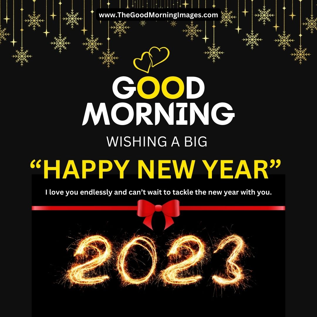 good morning and happy new year images