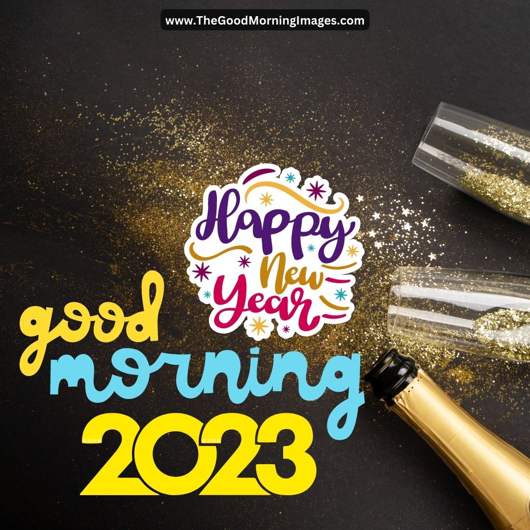 happy new year 2023 images good morning