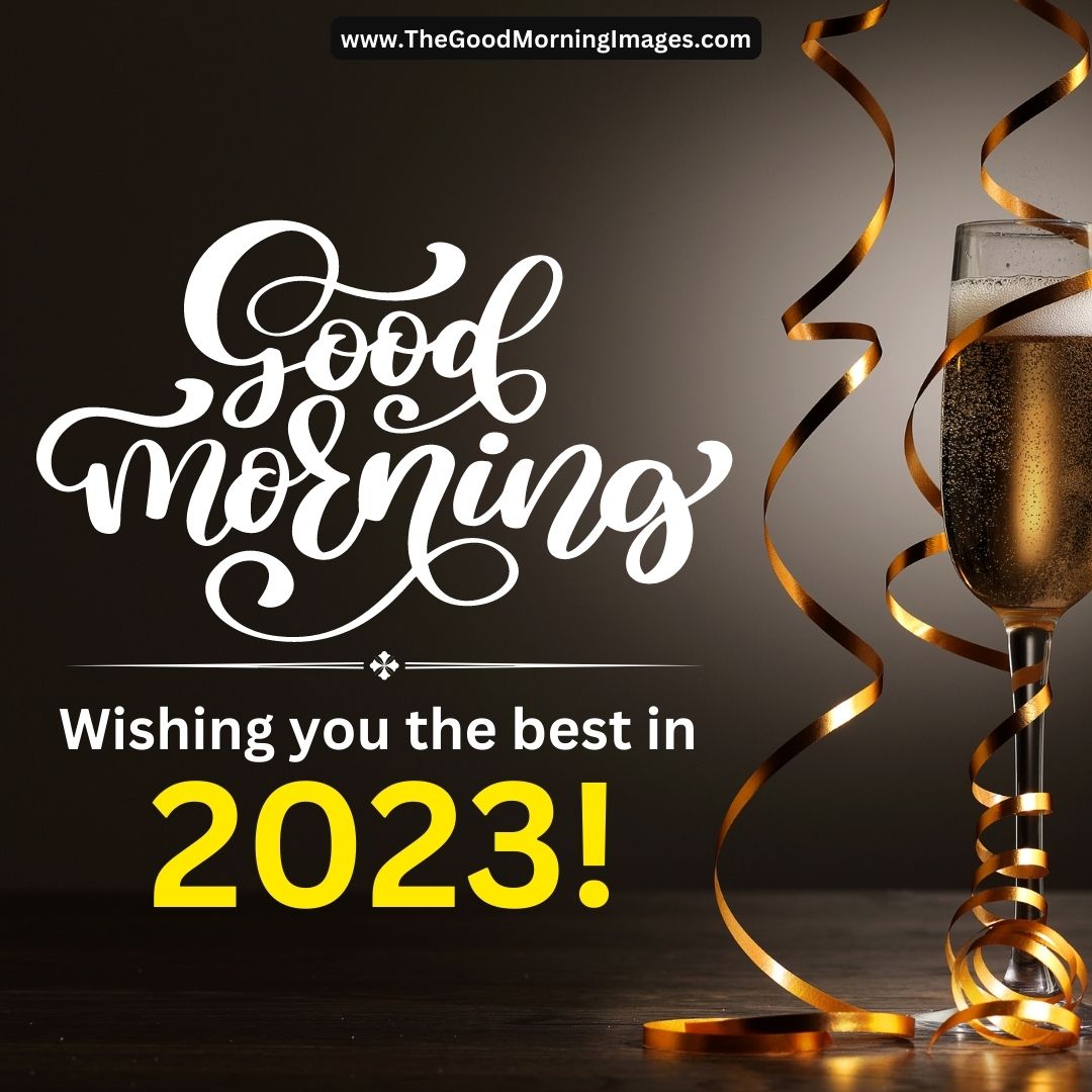 new year wishes images good morning
