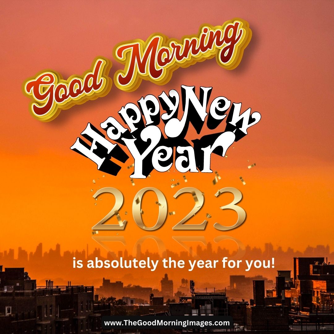 new year 2023 good morning images