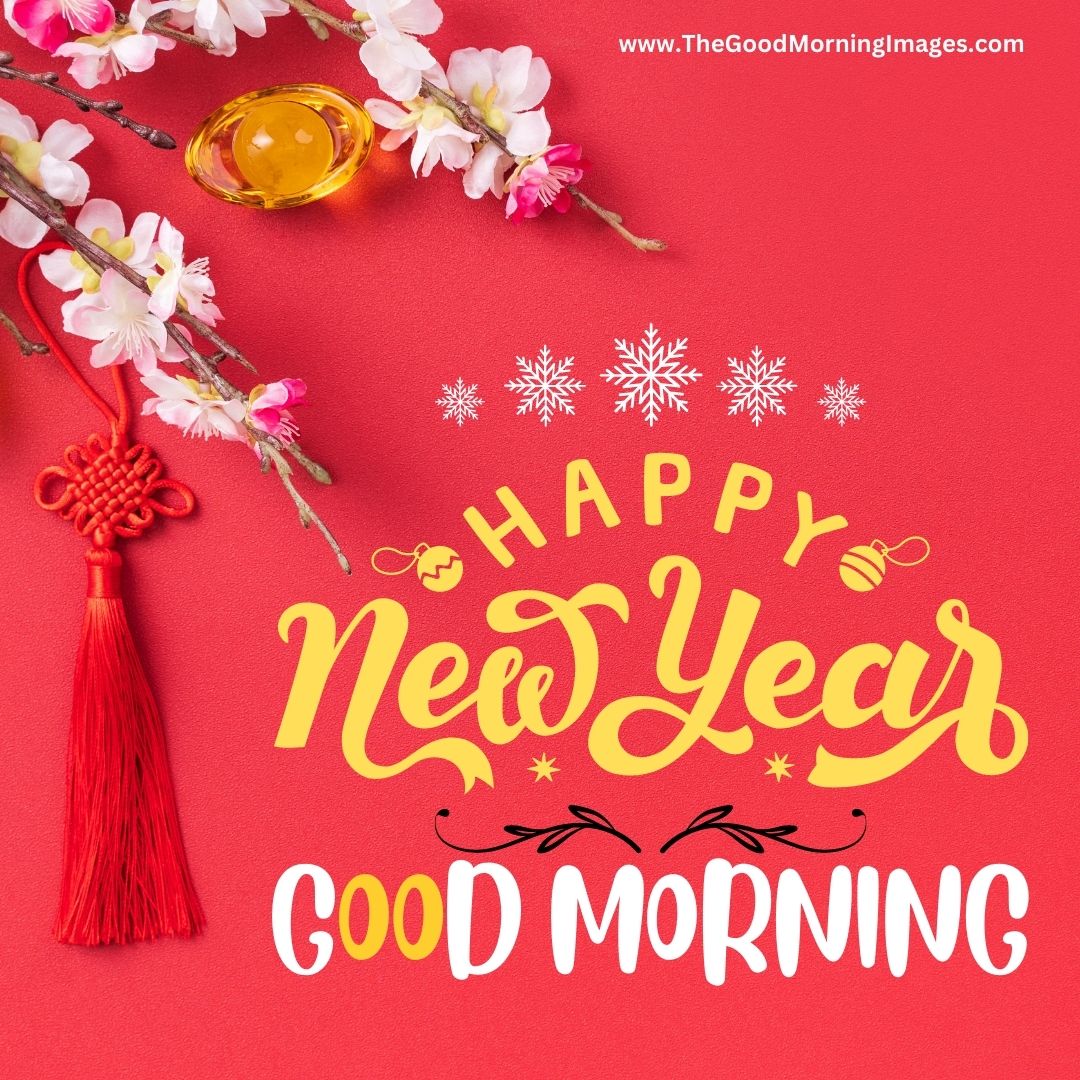 good morning and happy new year images