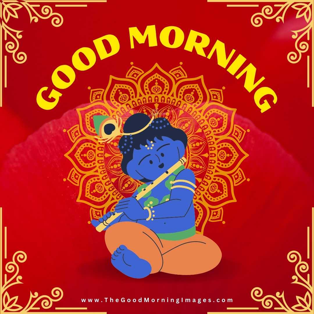 jai shree krishna good morning images sunday