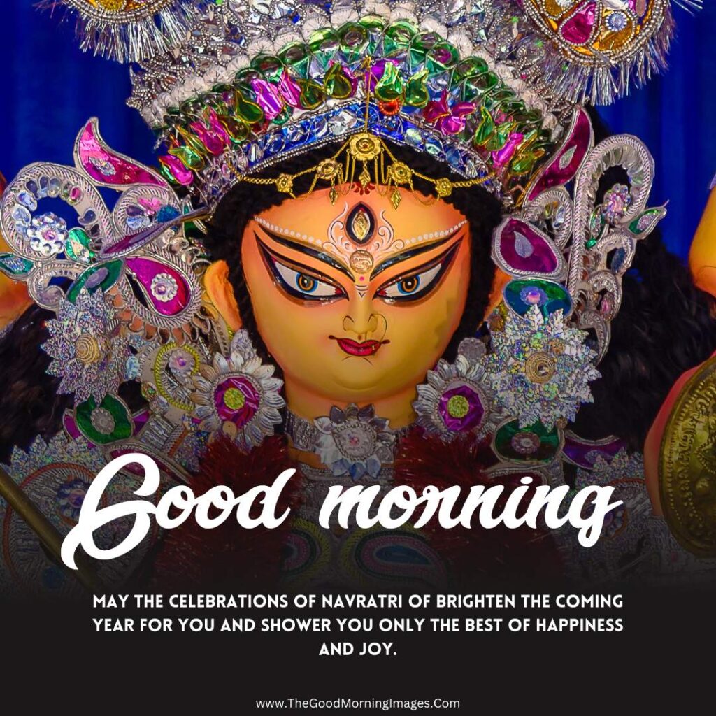 good morning navratri images