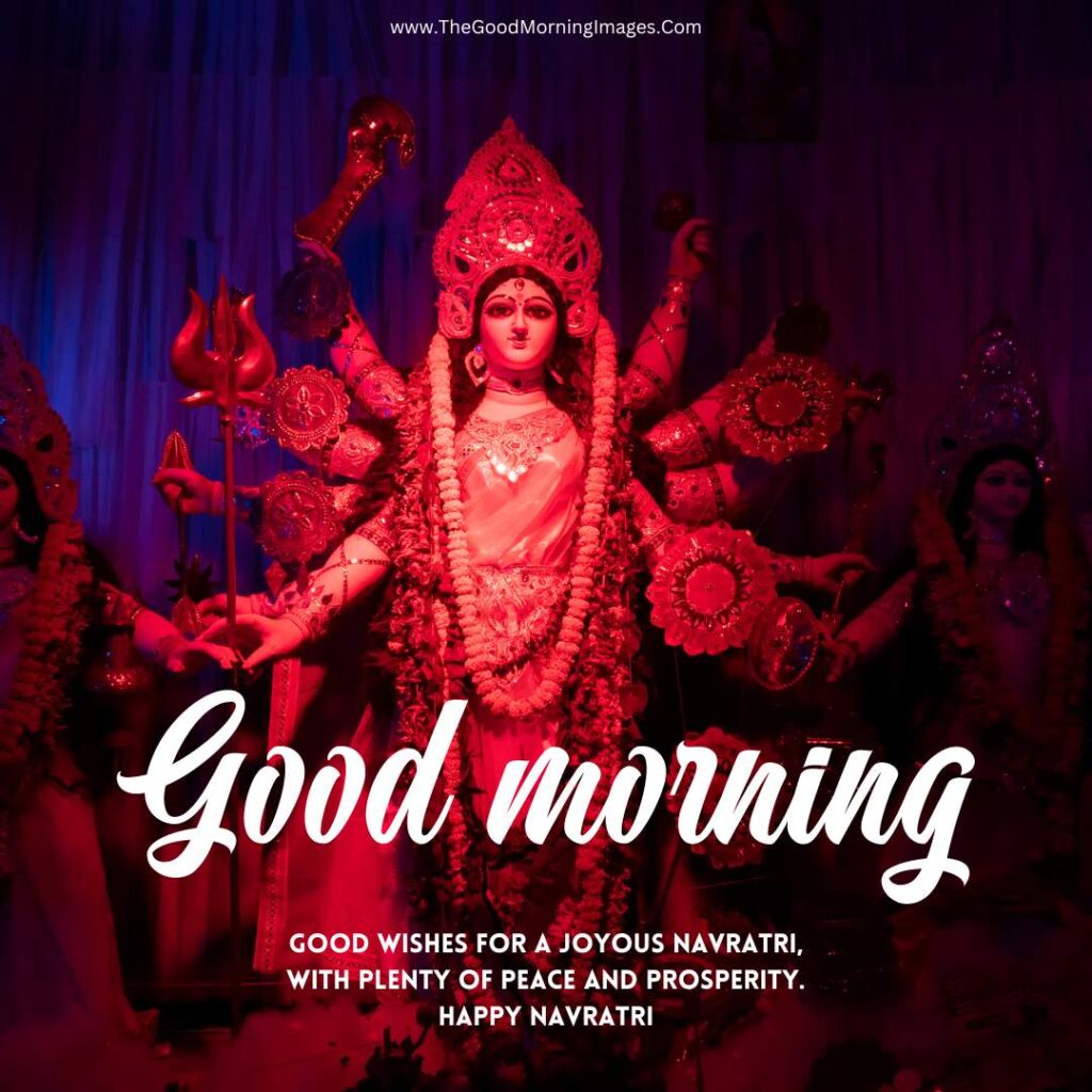 good morning navratri photos