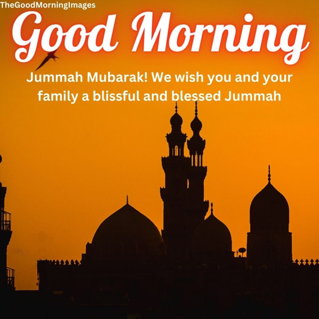 good morning jumma mubarak text