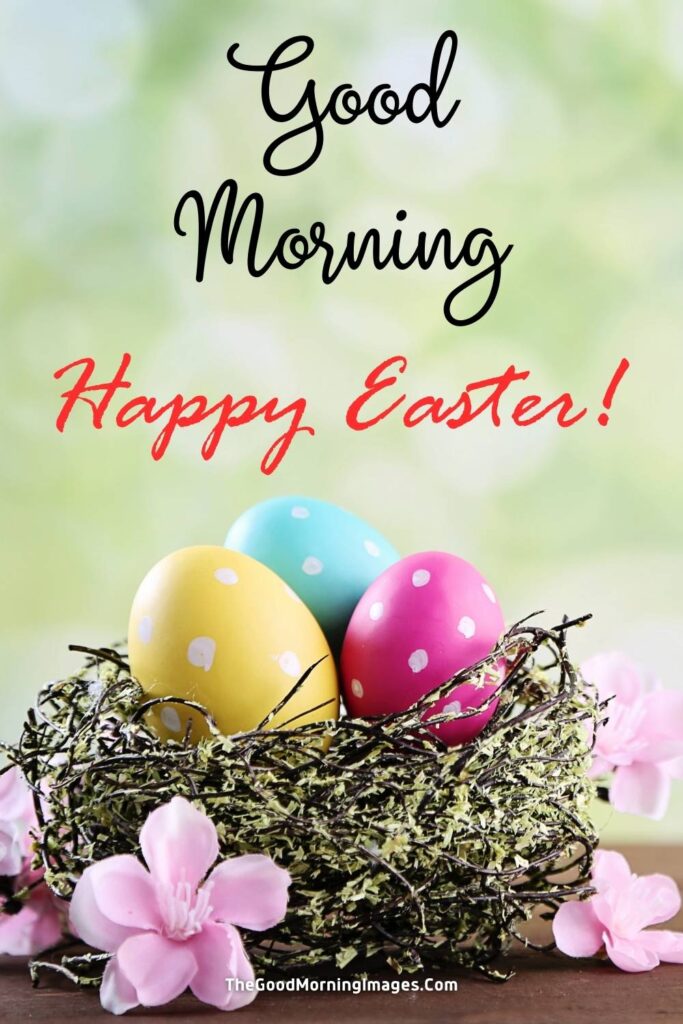 good morning easter images