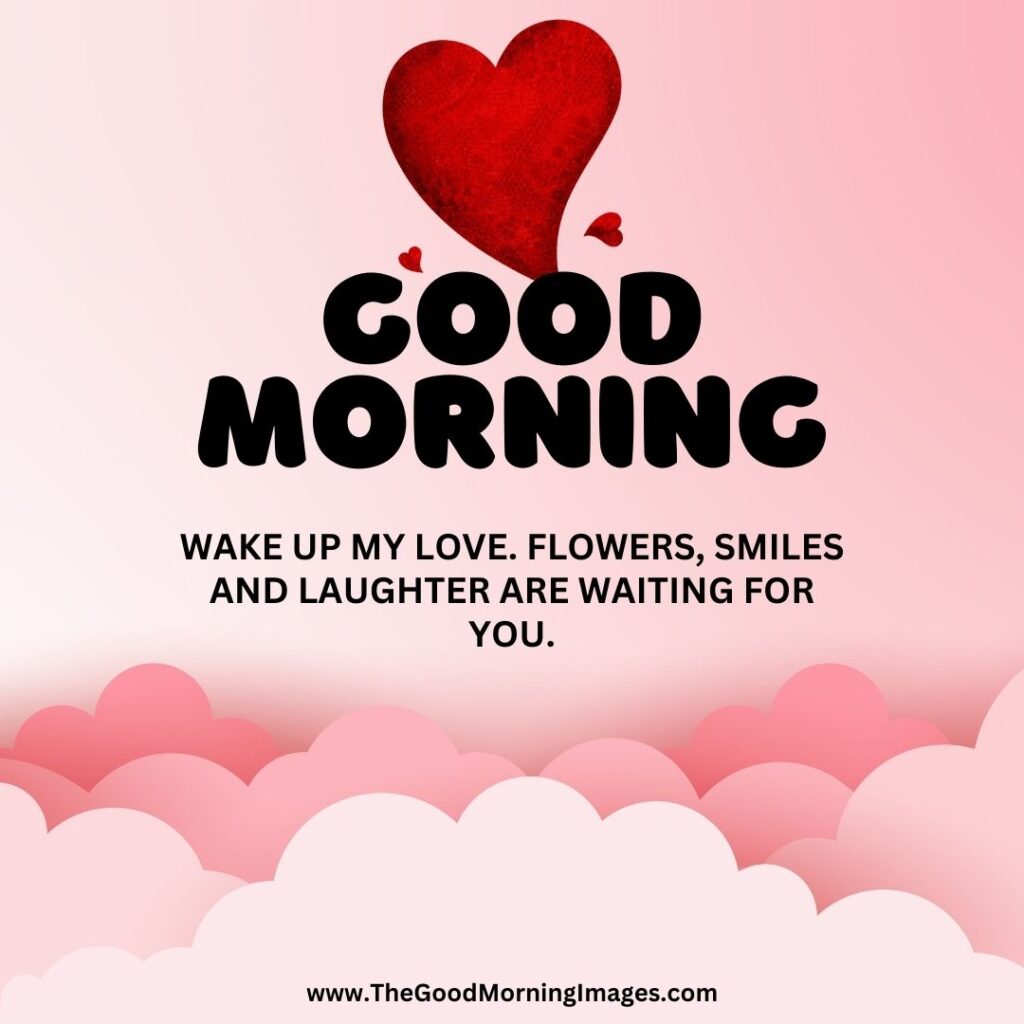 good morning roses images love heart