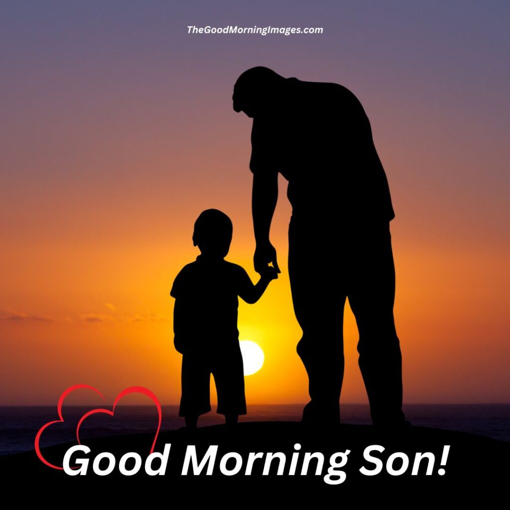 good morning son wishes